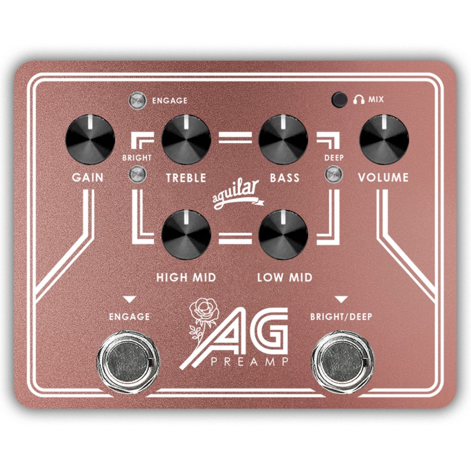 AG Preamp Pedal - Breast Cancer Awareness Edition