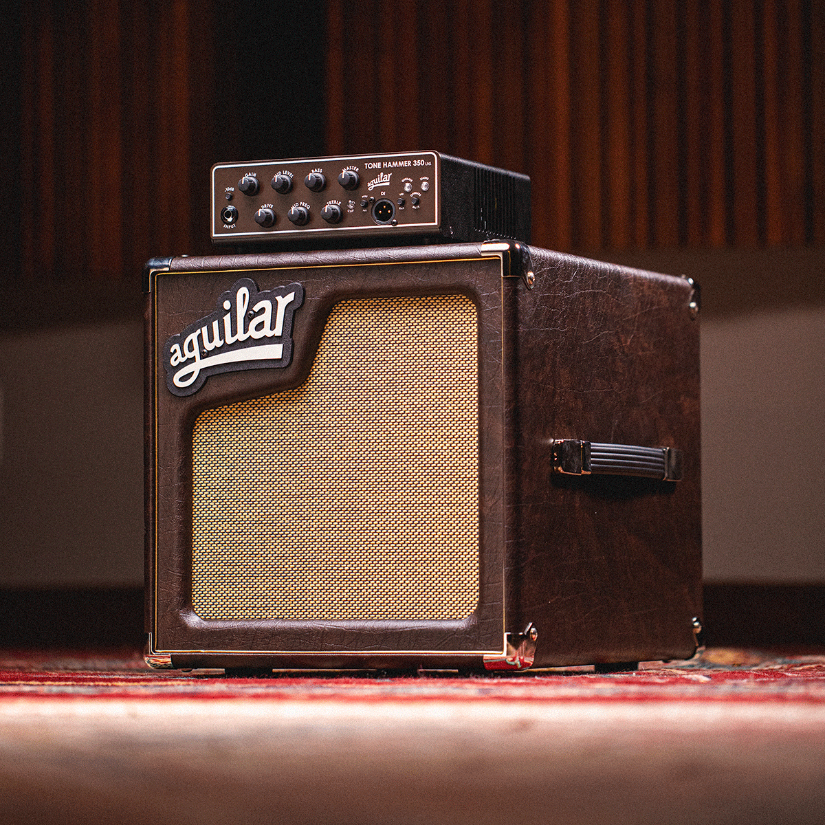 SL1108CB 1x10 Lightweight 8-ohm Bass Cabinet Chocolate Brown