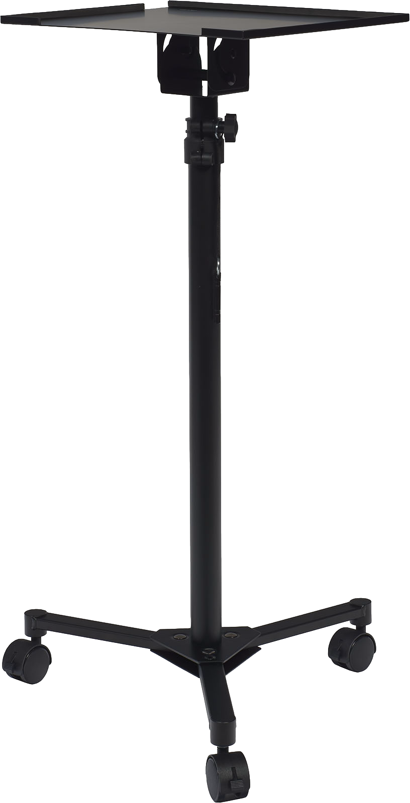 Laptop stand on wheels