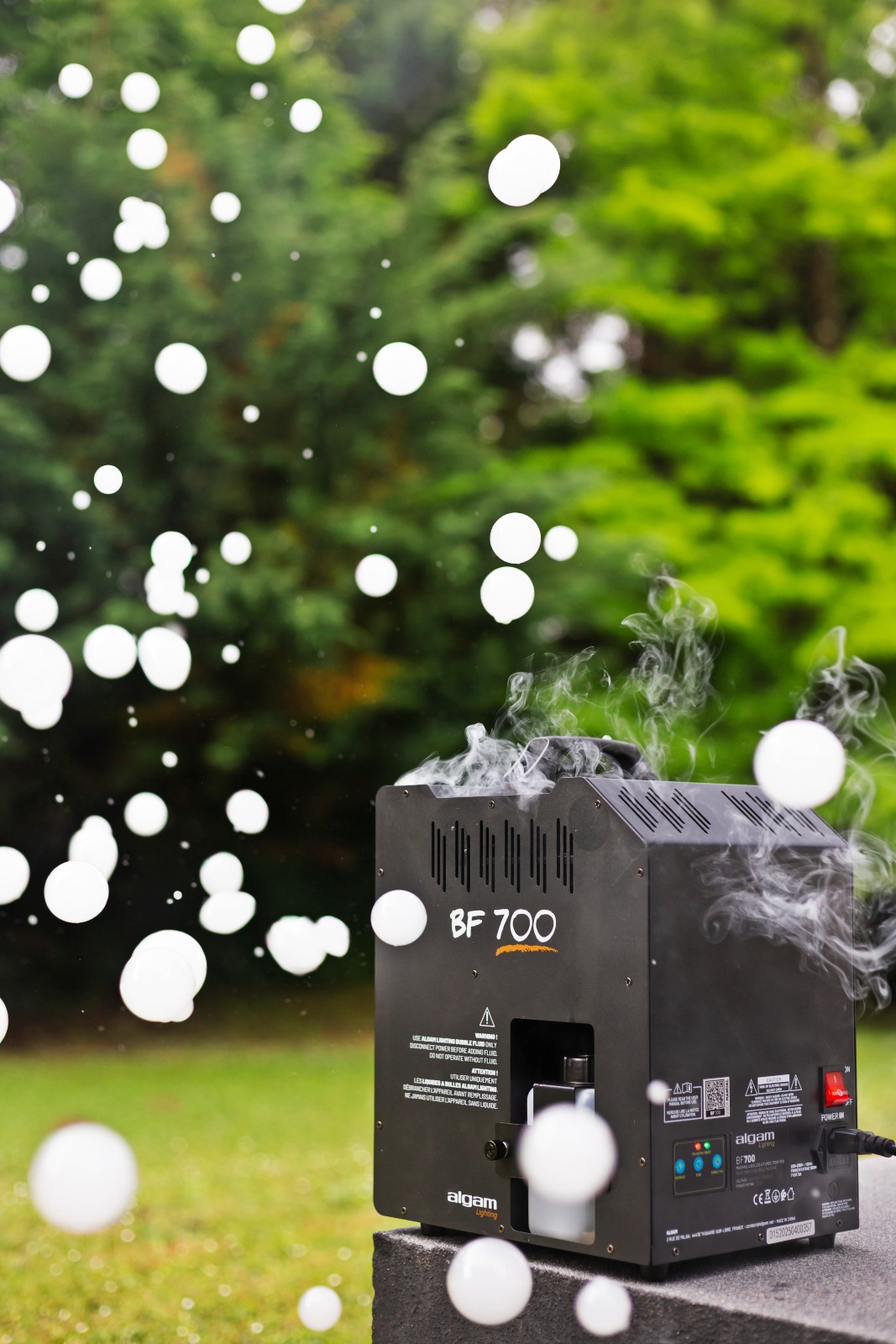 700W bubble fog machine