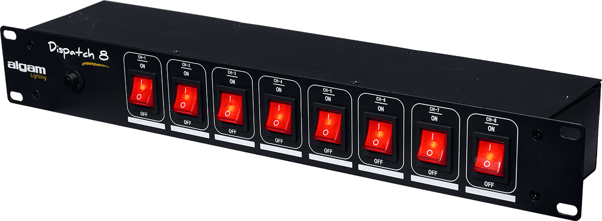 8-channel rack-mountable dispatch