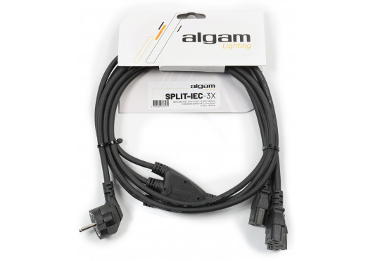 Split 3 IEC connectors 2.4m