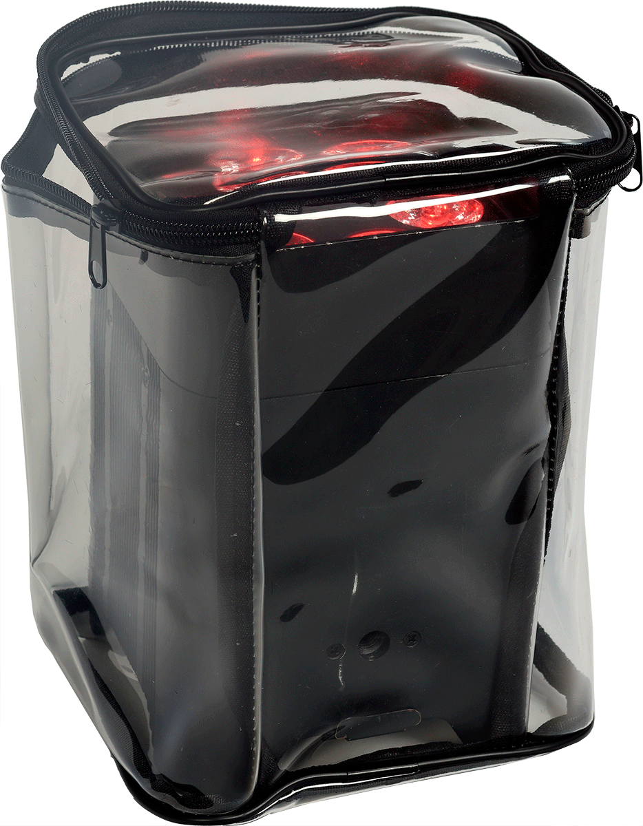 EVENT RAINCOVER - Transparent waterproof cover for battery-powered LED light