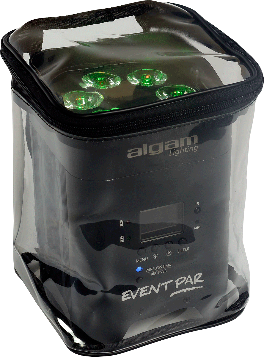 EVENT RAINCOVER - Transparent waterproof cover for battery-powered LED light