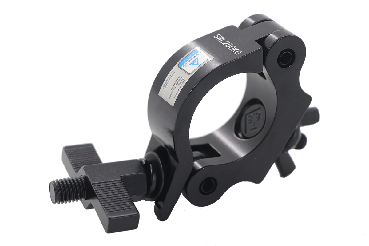 Half coupler Ø42-52 mm black