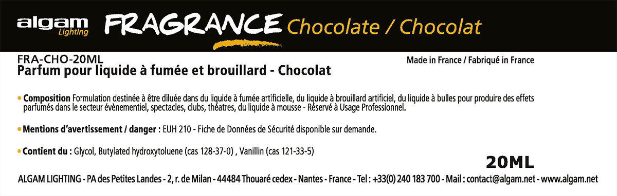 20 ML mist fragrance chocolate