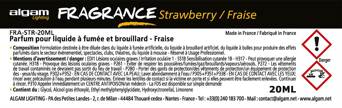 20 ML mist fragrance strawberry