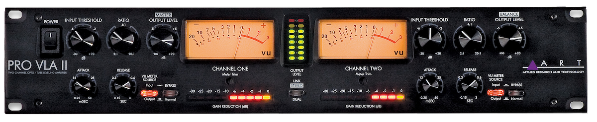 Two Channel Vactrol-based Compressor