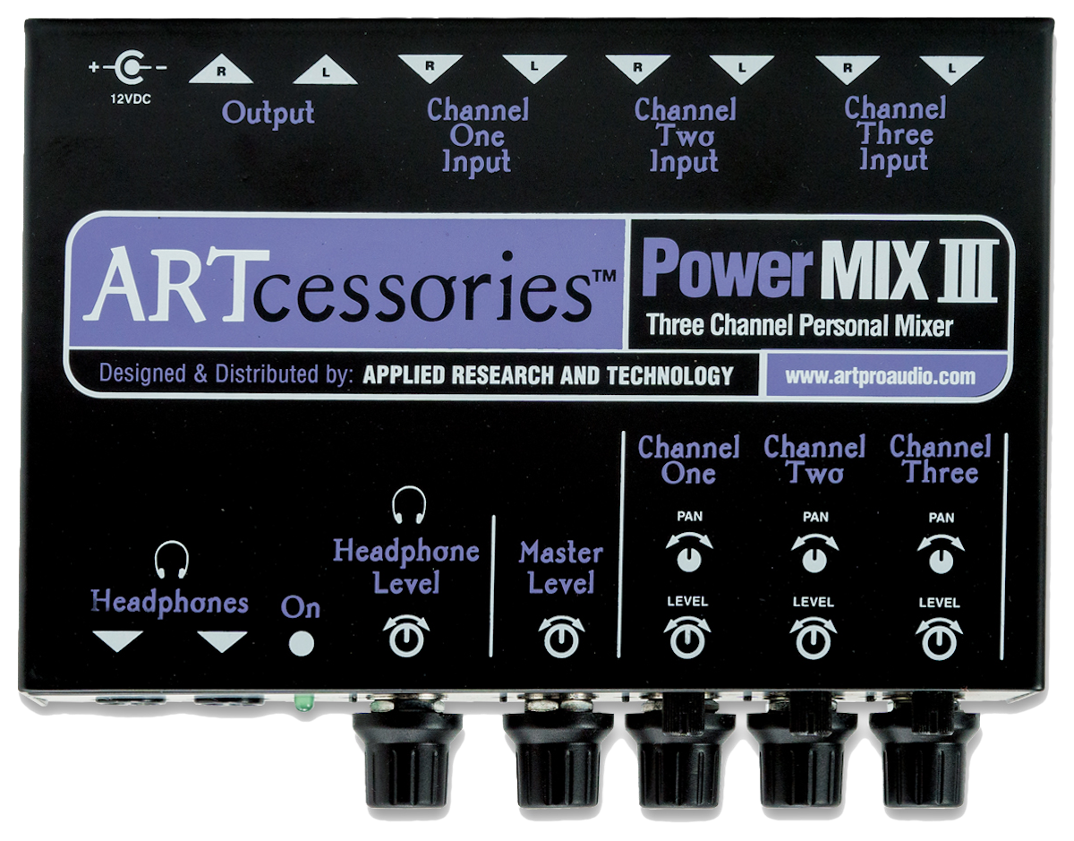 Three Channel Personal Stereo Mixer