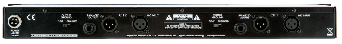 Two Channel Transformer Isolated Descrete Transistor Preamp