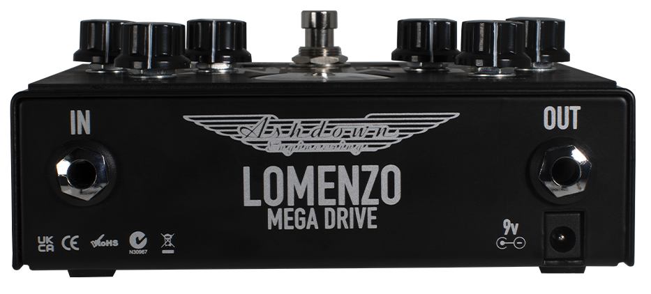 James LoMenzo Mega Drive Bass Drive Pedal