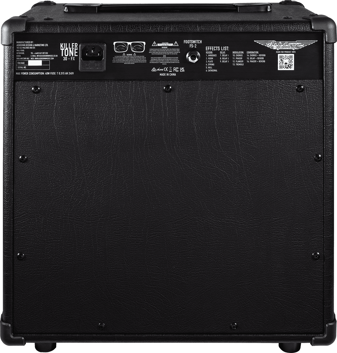 Combo Killertone 30 watts 1x10