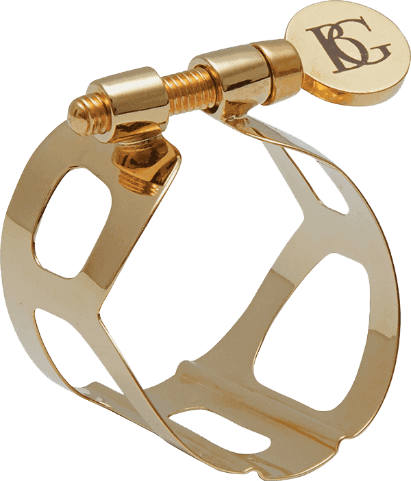 Ligature Tradition gold lacquered - Tenor sax