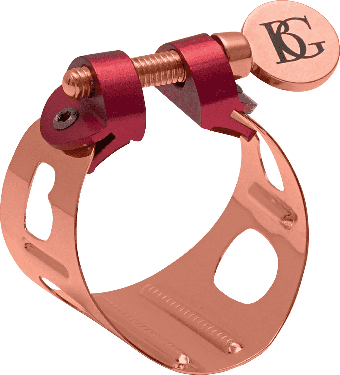 Ligature Duo gold plated rose - soprano sax 