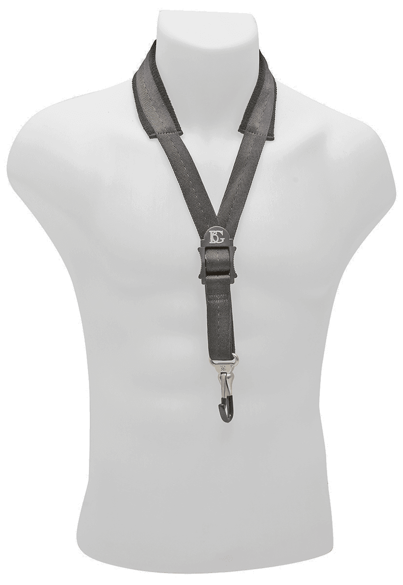 Strap comfort for sax - metal snap hook - size XL