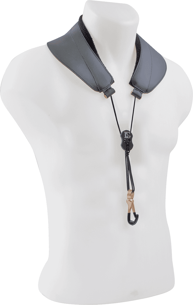 Yoke for sax - metal carabiner