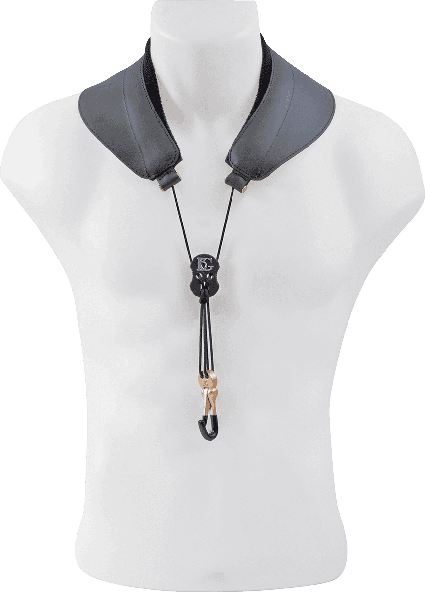 Yoke for sax - metal carabiner
