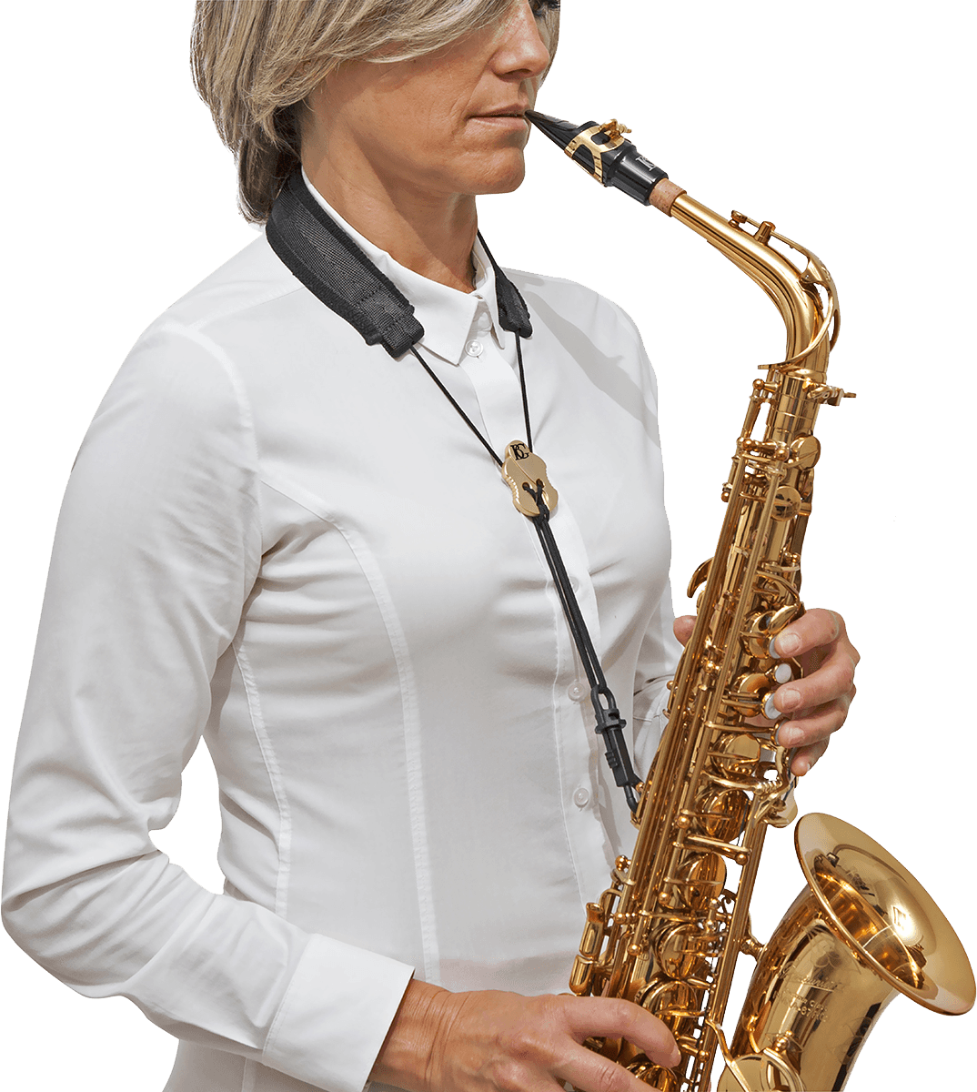 Strap nylon Look for sax - snap hook