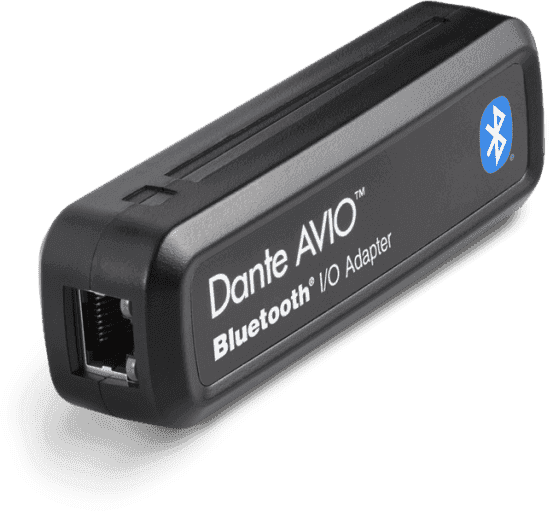 Dante bluetooth streaming adaptor