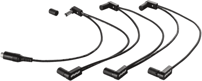 Power split cables One-to-six