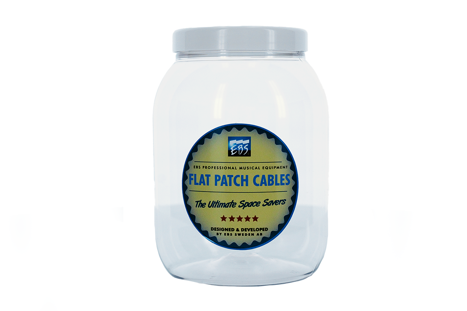 1.5 liter patch cable jar