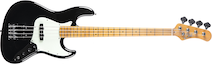 4-string Type JB vintage lightweight body - maple fingerboard - Black