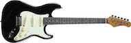 Type Strat vintage - Black