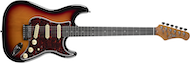 Type Strat vintage - Sunburst