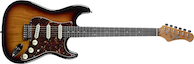 Type Strat vintage lightweight body - Sunburst
