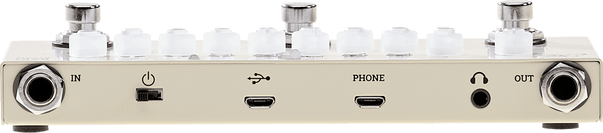 Mini multi-effect battery pedal with IRs