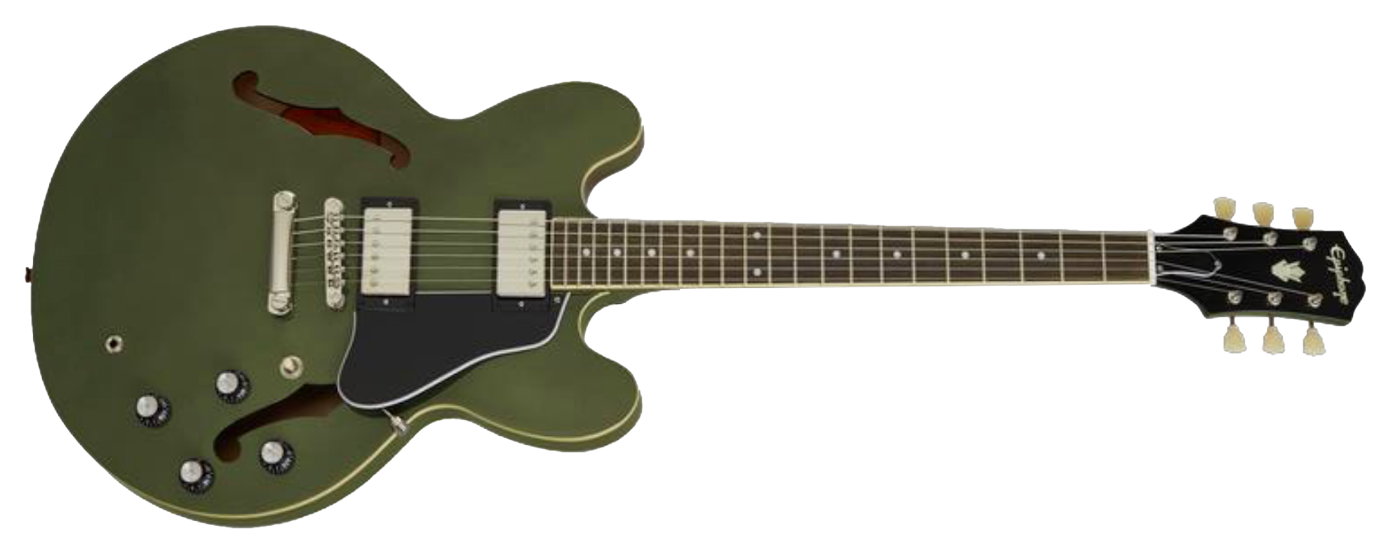 Exclusive ES-335 (Incl. Premium Gig Bag) Olive Drab