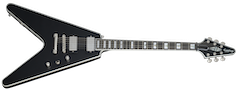 Flying V Prophecy (Incl. Premium Gig Bag) Aged Jet Black Metallic