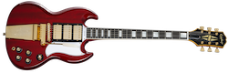 Joe Bonamassa 1963 SG Custom Dark Wine Red