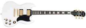 SG Custom (2-Hum, Incl. Premium Gig Bag) Alpine White