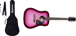 Starling Acoustic Player Pack Hot Pink Pearl