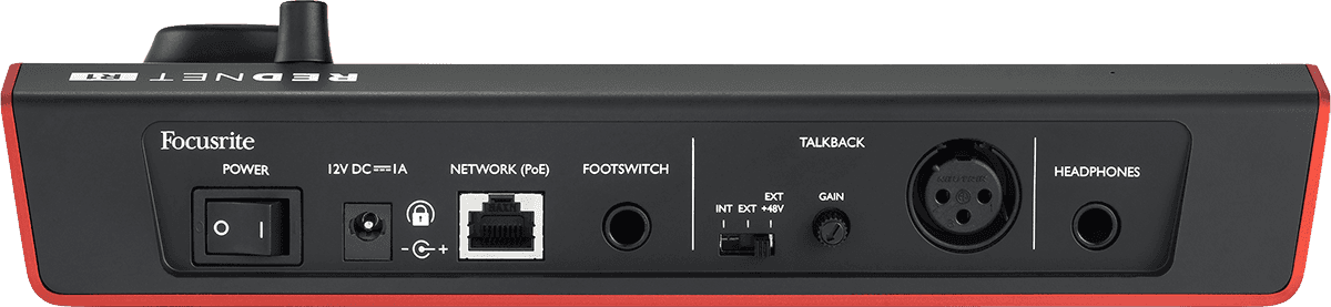 Desktop DANTE remote controller