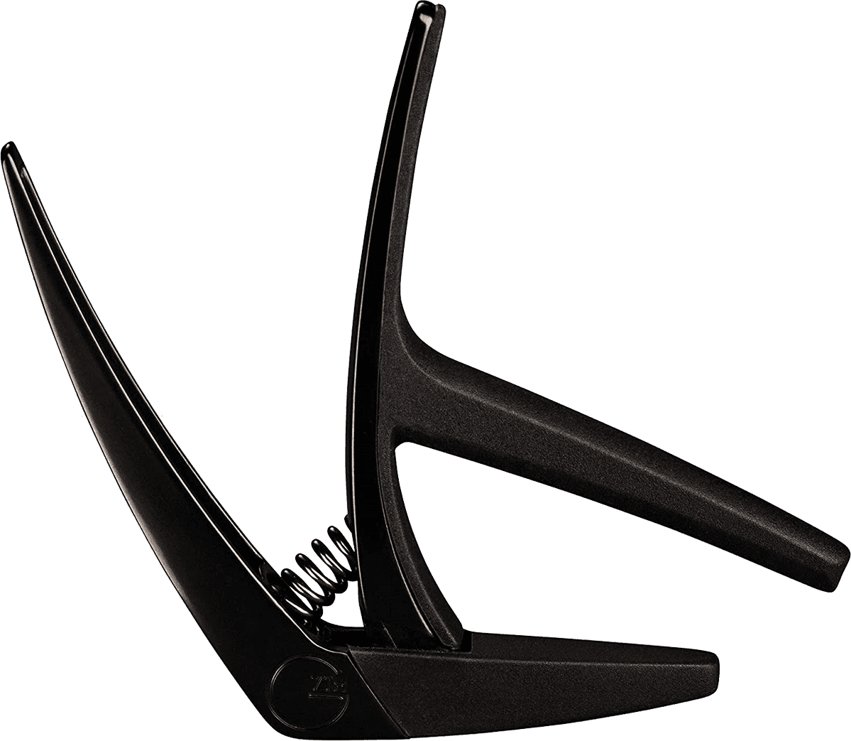 Lightweight Nashville guitar capo, black