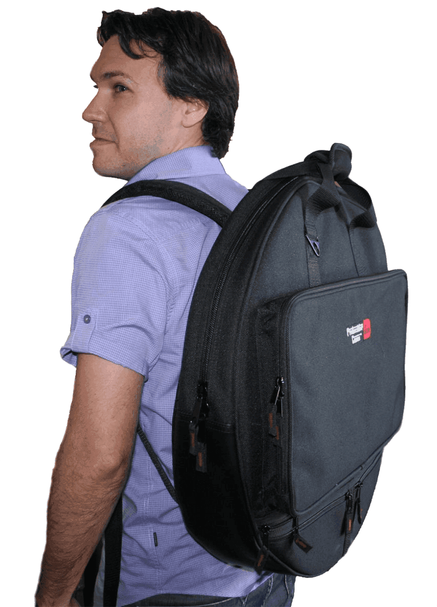 GP nylon backpack for 6 cymbals 22 