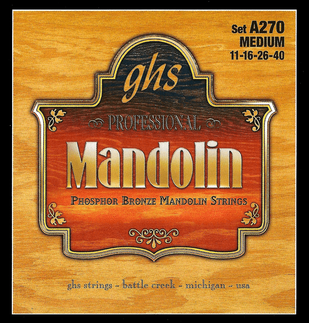 PHOSPHOR BRONZE MANDOLIN - Loop End, Medium 011-040