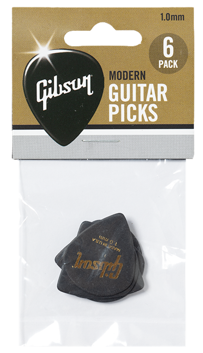 Modern Guitar Picks, 6-Pack, 1.0mm