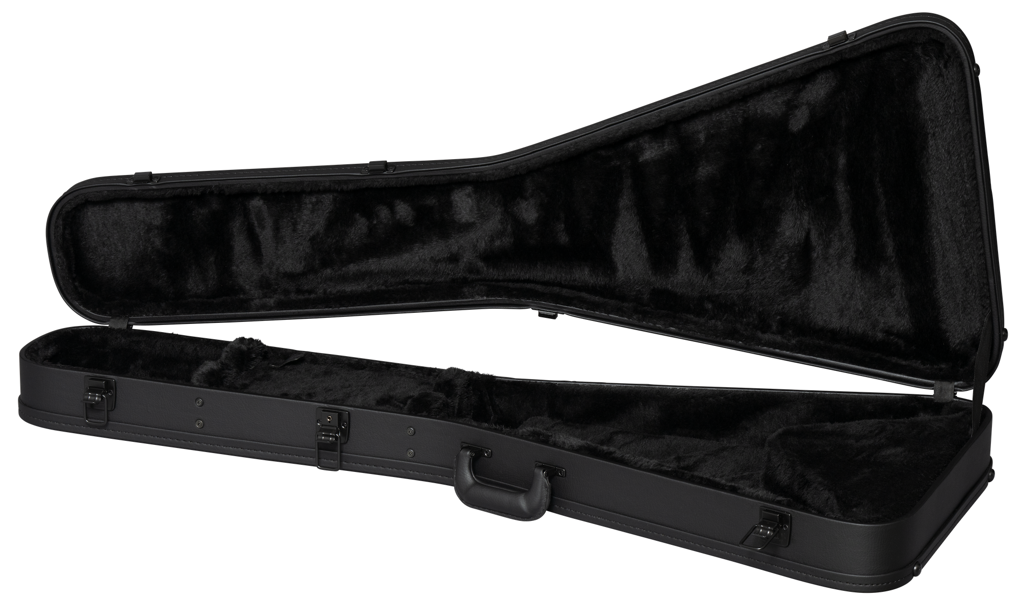 Flying V Modern Hardshell Case (Black) Black