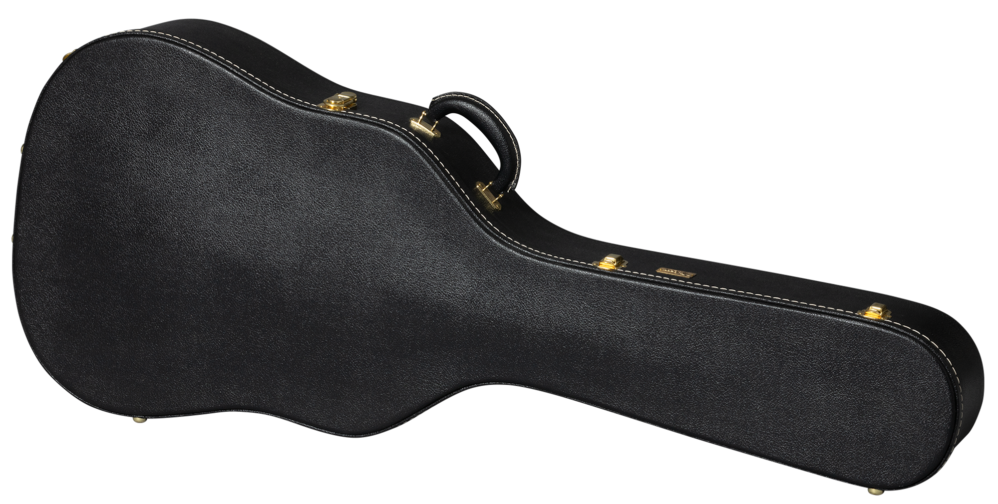 Lifton Historic Black/Goldenrod Hardshell Case, Dreadnought