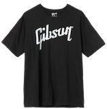 Distressed Gibson Logo T (Black), Medium