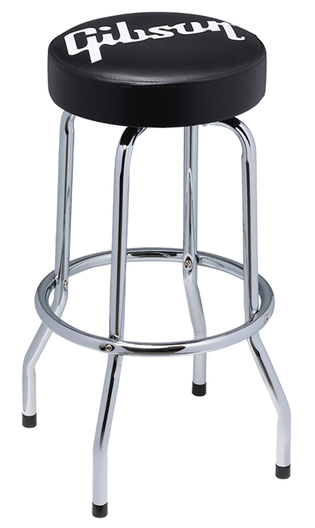 Premium Playing Stool, Standard Logo, Tall Chrome