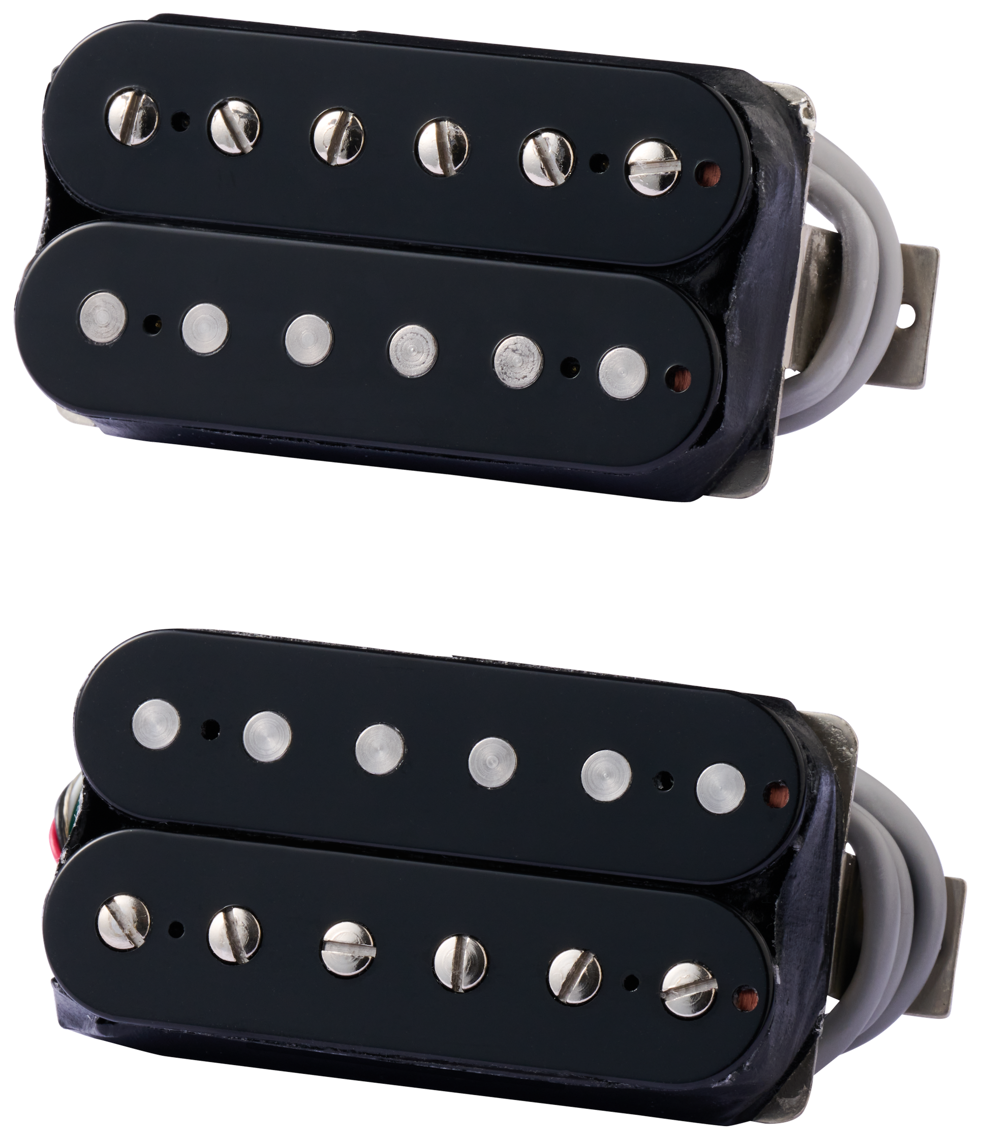 496R/500T Hot/Super Ceramic Humbucker Set - Double Black