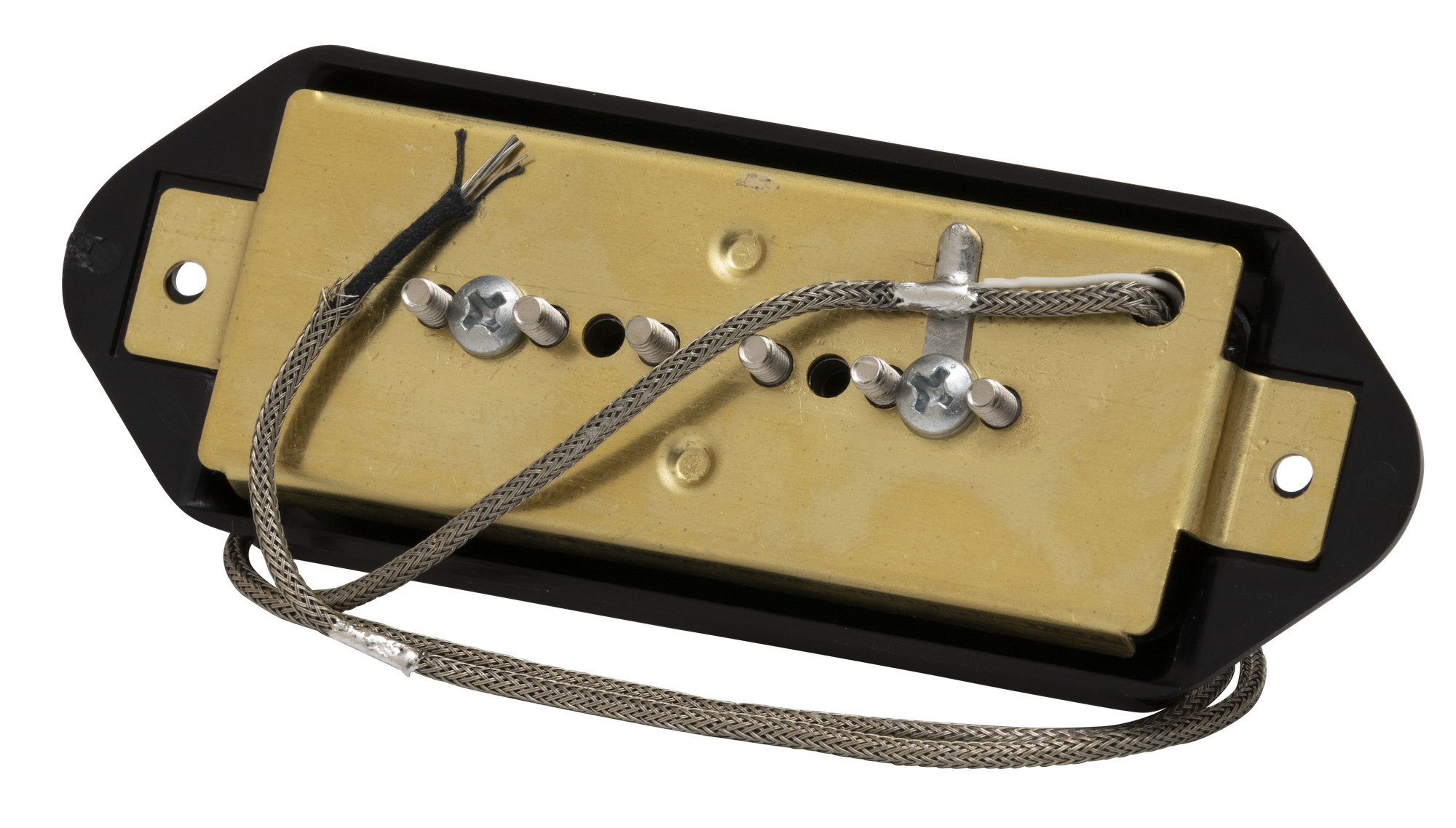 P-90 Dogear Underwound (Black cover, 2-conductor, Potted, 7.2k, Alnico 3)