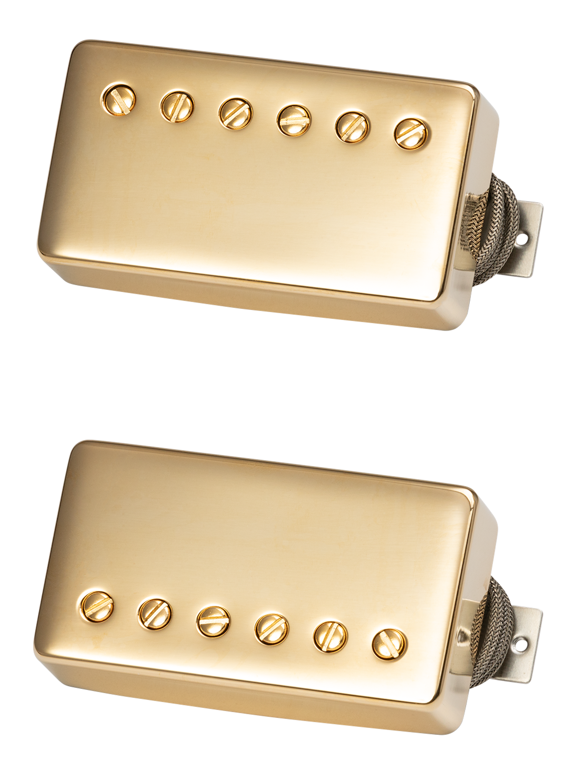 Custombucker (Matched set, Double Black, True Historic Gold Covers)