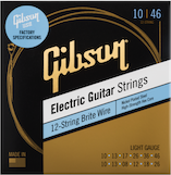 Brite Wire Electric Guitar Strings, 12-String Light Gauge