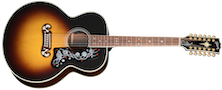 Brian May SJ-200 12-String Vintage Sunburst