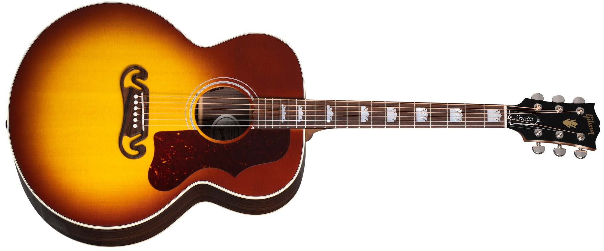 SJ-200 Studio Rosewood Satin Rosewood Burst